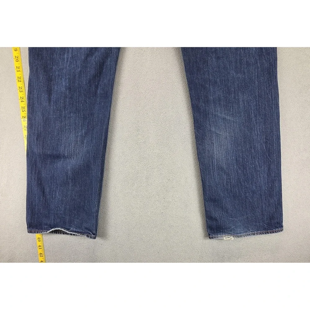 Vintage Levis Engineered Jeans Mens Blue Buckle Back 33x30 Whiskers